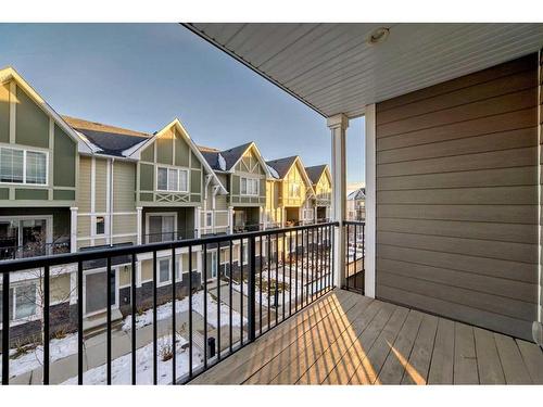 411 Nolanlake Villas Nw, Calgary, AB - Outdoor With Balcony With Exterior