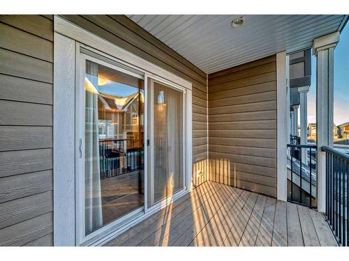 411 Nolanlake Villas Nw, Calgary, AB - Outdoor With Deck Patio Veranda With Exterior