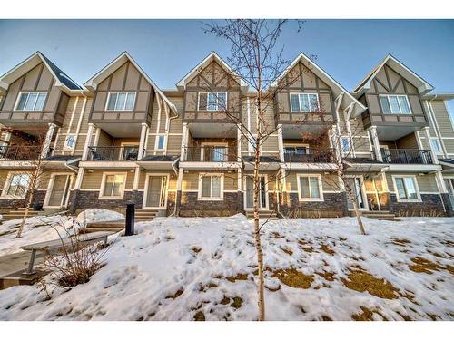 411 Nolanlake Villas Nw, Calgary, AB - Outdoor With Balcony With Facade