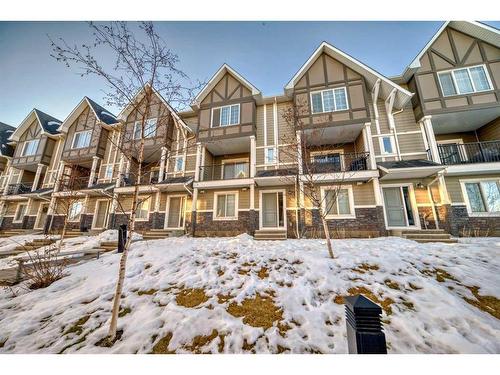 411 Nolanlake Villas Nw, Calgary, AB - Outdoor With Balcony With Facade