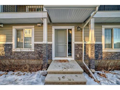 411 Nolanlake Villas Nw, Calgary, AB - Outdoor With Balcony With Facade