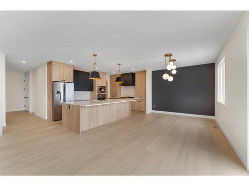 28 North Bridges Glen, Langdon, AB - Indoor Photo Showing Kitchen