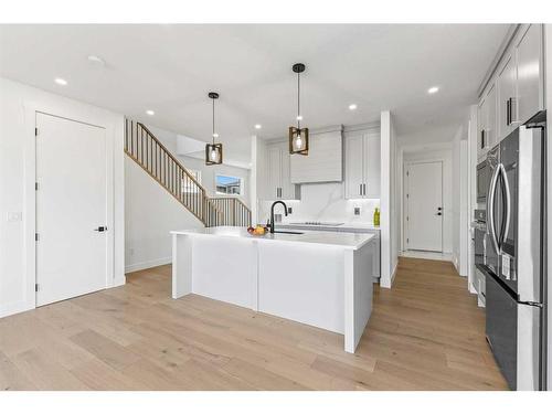 45 Waterford Crescent, Chestermere, AB - Indoor Photo Showing Kitchen