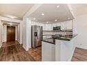 401-1108 6 Avenue Sw, Calgary, AB  - Indoor Photo Showing Kitchen With Stainless Steel Kitchen With Upgraded Kitchen 