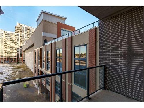 407-8880 Horton Road Sw, Calgary, AB - Outdoor With Balcony With Exterior