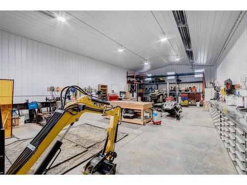 52138 Township Road 263, Rural Rocky View County, AB - Indoor Photo Showing Garage