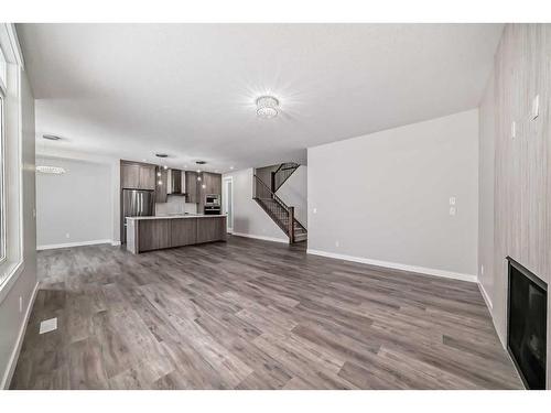 368 Watercrest Place, Chestermere, AB - Indoor With Fireplace