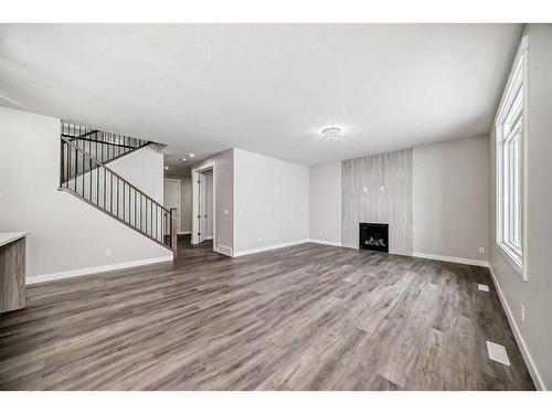 368 Watercrest Place, Chestermere, AB - Indoor With Fireplace