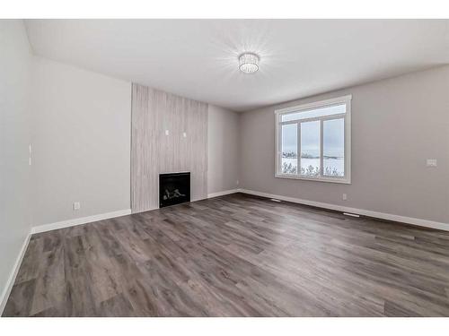 368 Watercrest Place, Chestermere, AB - Indoor With Fireplace