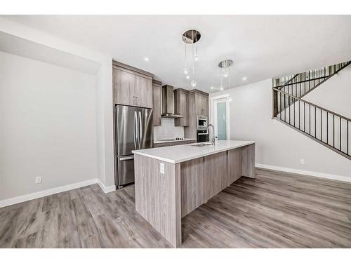 368 Watercrest Place, Chestermere, AB - Indoor Photo Showing Kitchen