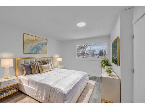 6644 Penbrooke Drive Se, Calgary, AB - Indoor Photo Showing Bedroom