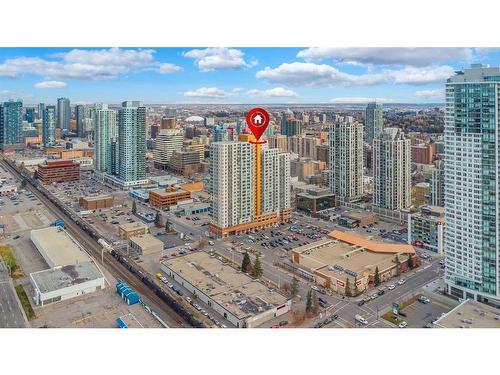 2101-1053 10 Street Sw, Calgary, AB - Outdoor With View