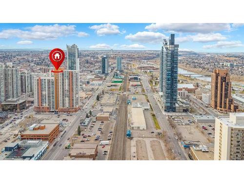 2101-1053 10 Street Sw, Calgary, AB - Outdoor With View