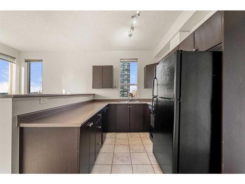 2101-1053 10 Street Sw, Calgary, AB - Indoor Photo Showing Kitchen