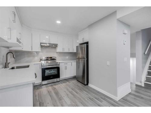 #25-3705 Fonda Way Se, Calgary, AB - Indoor Photo Showing Kitchen With Stainless Steel Kitchen