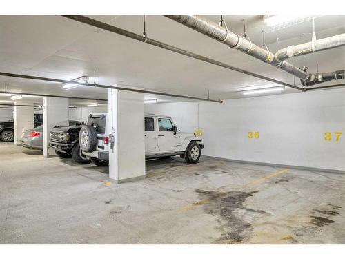 804-1501 6 Street Sw, Calgary, AB - Indoor Photo Showing Garage