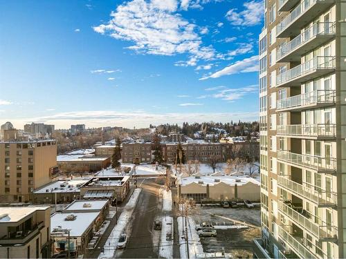 804-1501 6 Street Sw, Calgary, AB - Outdoor With Balcony With View