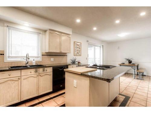 9-5790 Patina Drive Sw, Calgary, AB - Indoor Photo Showing Kitchen With Double Sink