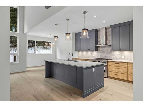 251A Three Sisters Drive, Canmore, AB - Indoor Photo Showing Kitchen With Upgraded Kitchen