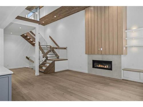 251A Three Sisters Drive, Canmore, AB - Indoor With Fireplace