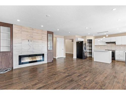 22 Saddleland Crescent Ne, Calgary, AB - Indoor With Fireplace