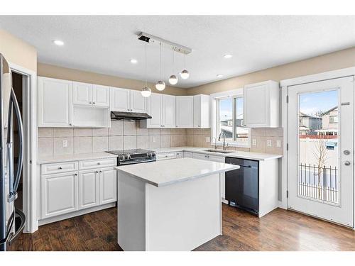 22 Saddleland Crescent Ne, Calgary, AB - Indoor Photo Showing Kitchen With Upgraded Kitchen