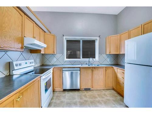 238 Martinvalley Crescent Ne, Calgary, AB - Indoor Photo Showing Kitchen With Double Sink