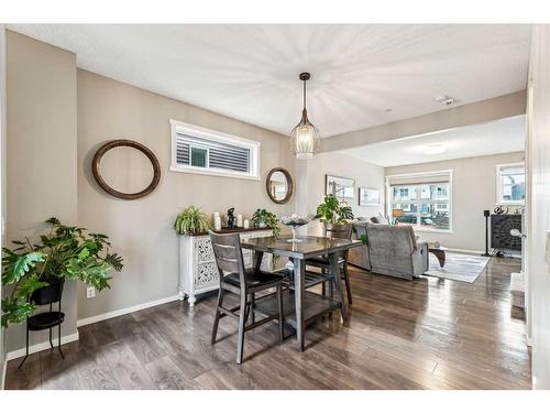 58 Livingston Gate Ne, Calgary, AB - Indoor Photo Showing Dining Room