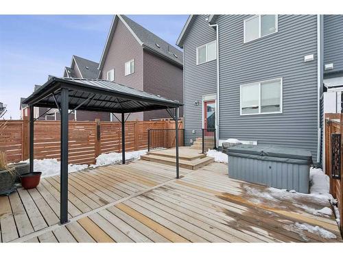 58 Livingston Gate Ne, Calgary, AB - Outdoor With Deck Patio Veranda With Exterior