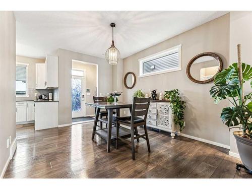 58 Livingston Gate Ne, Calgary, AB - Indoor Photo Showing Dining Room