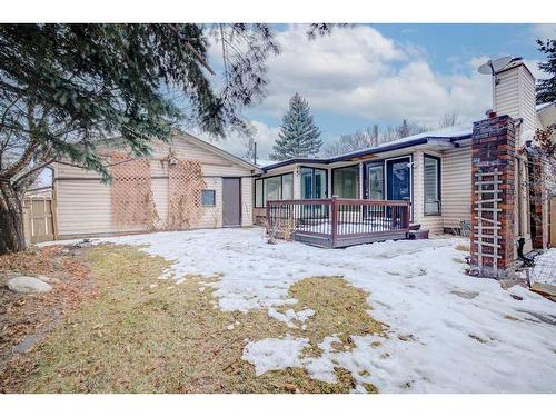 203 Cedarwood Road Sw, Calgary, AB - Outdoor With Deck Patio Veranda