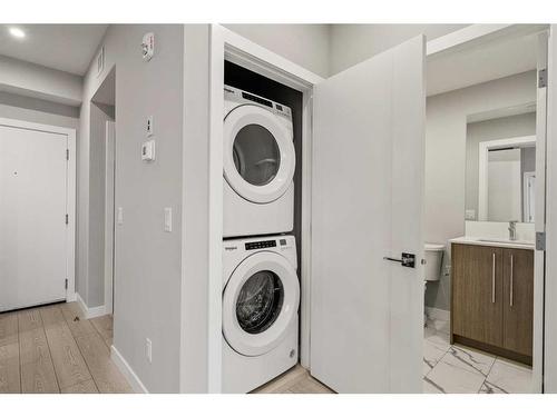 1410-111 Wolf Creek Drive Se, Calgary, AB - Indoor Photo Showing Laundry Room