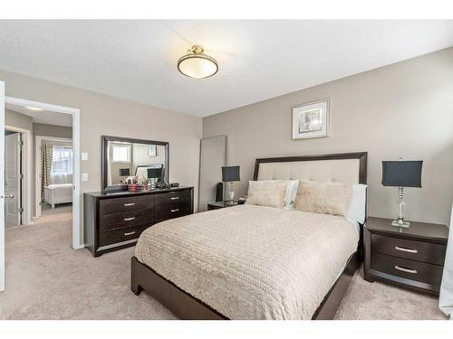 74 Walden Crescent Se, Calgary, AB - Indoor Photo Showing Bedroom