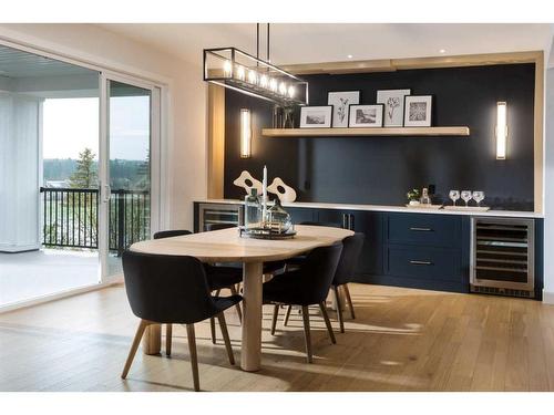 127 Winding River Rise, Rural Rocky View County, AB - Indoor Photo Showing Dining Room