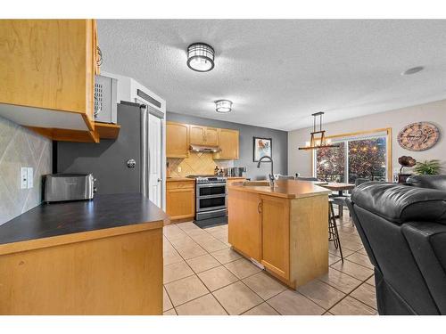 209 Tuscany Ravine Road Nw, Calgary, AB - Indoor Photo Showing Kitchen With Double Sink