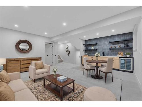 4807 Claret Street Nw, Calgary, AB - Indoor Photo Showing Living Room