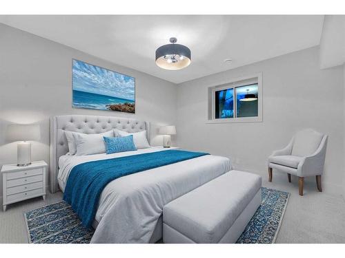 4807 Claret Street Nw, Calgary, AB - Indoor Photo Showing Bedroom