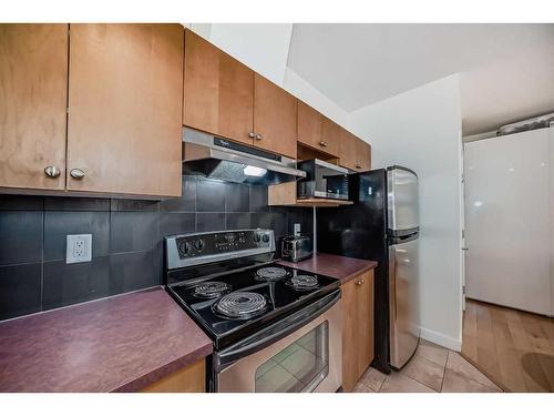 305-328 21 Avenue Sw, Calgary, AB - Indoor Photo Showing Kitchen