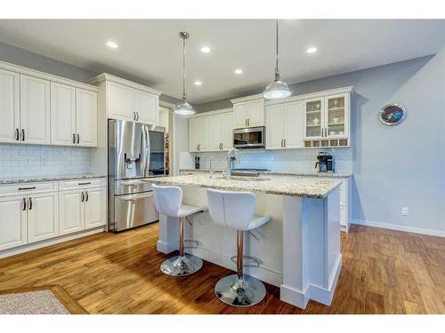 51 Auburn Glen Heights Se, Calgary, AB - Indoor Photo Showing Kitchen With Stainless Steel Kitchen With Upgraded Kitchen