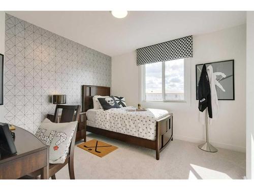 93 Legacy Reach Crescent Se, Calgary, AB - Indoor Photo Showing Bedroom