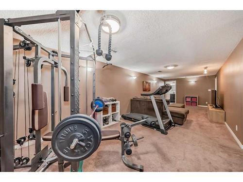 35 Lake Sylvan Close Se, Calgary, AB - Indoor Photo Showing Gym Room