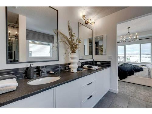 25 Snowberry Lane East, Okotoks, AB - Indoor Photo Showing Bathroom