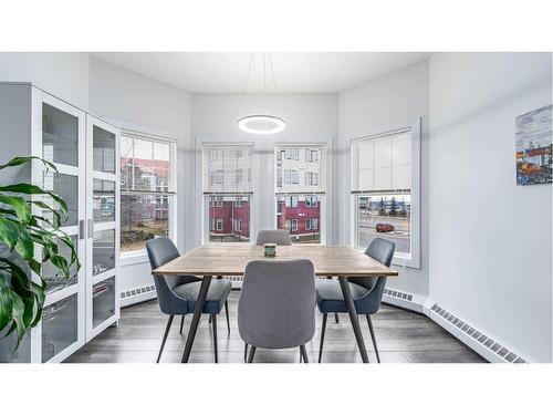 202-60 Royal Oak Plaza Nw, Calgary, AB - Indoor Photo Showing Dining Room