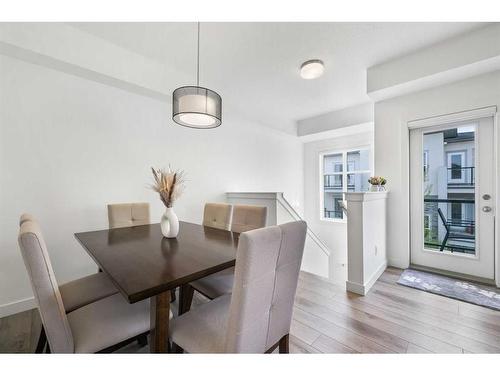 36 Spring Creek Common Sw, Calgary, AB - Indoor Photo Showing Dining Room