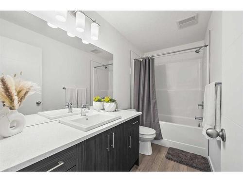 36 Spring Creek Common Sw, Calgary, AB - Indoor Photo Showing Bathroom