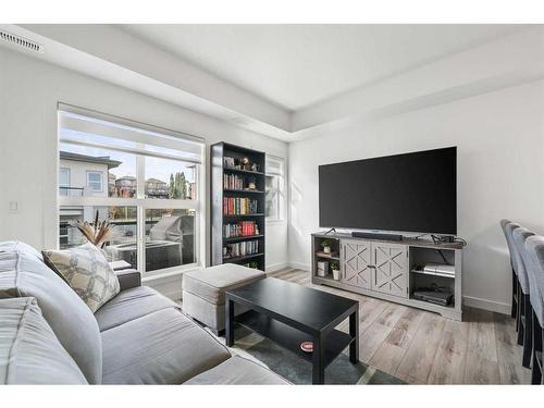 36 Spring Creek Common Sw, Calgary, AB - Indoor Photo Showing Living Room