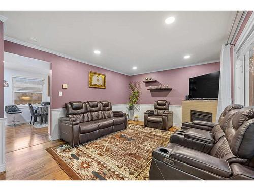 344-4525 31 Street Sw, Calgary, AB - Indoor With Fireplace