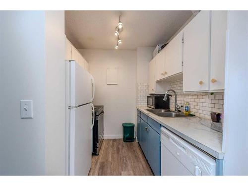 314-4944 Dalton Drive Nw Drive, Calgary, AB - Indoor Photo Showing Kitchen With Double Sink