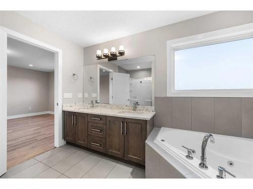 1108 Veterans Avenue, Crossfield, AB - Indoor Photo Showing Bathroom