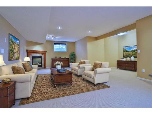 4654 Hamptons Way Nw, Calgary, AB - Indoor With Fireplace